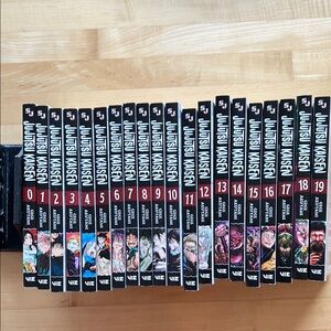Jujutsu Kaisen Manga Set books 0-19